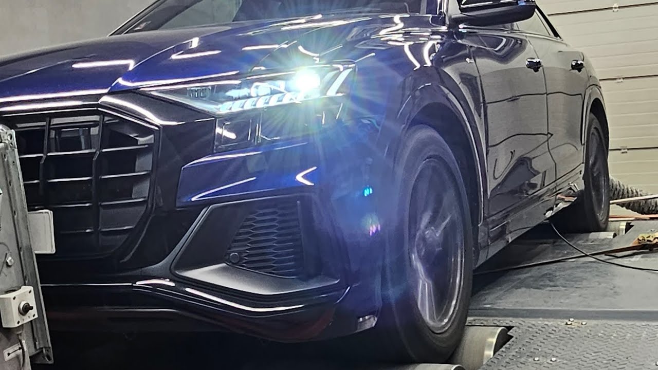 Audi Q8 50TDI 286KM DHXA norma WLTP - strojenie silnika oraz skrzyni biegów proces krok po kroku.