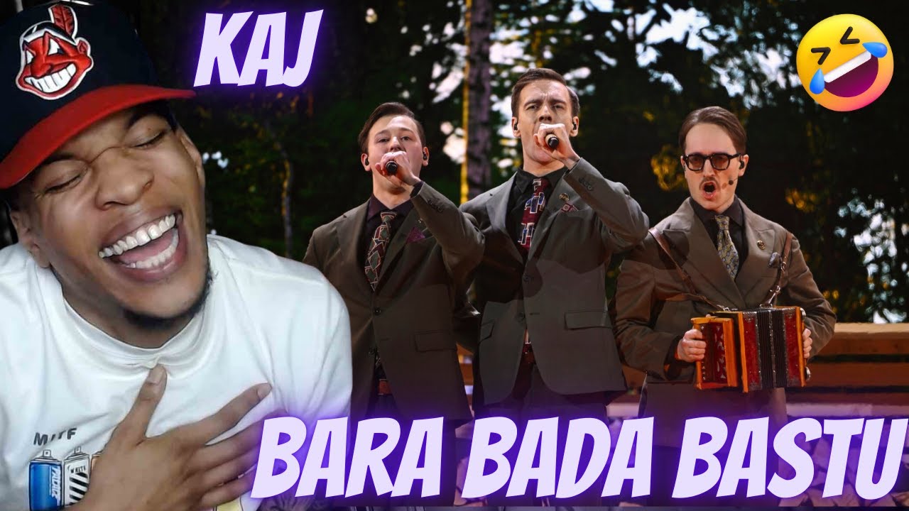AMERICAN REACTS TO KAJ - BARA BADA BASTU (SWEDEM EUROVISION 2025)
