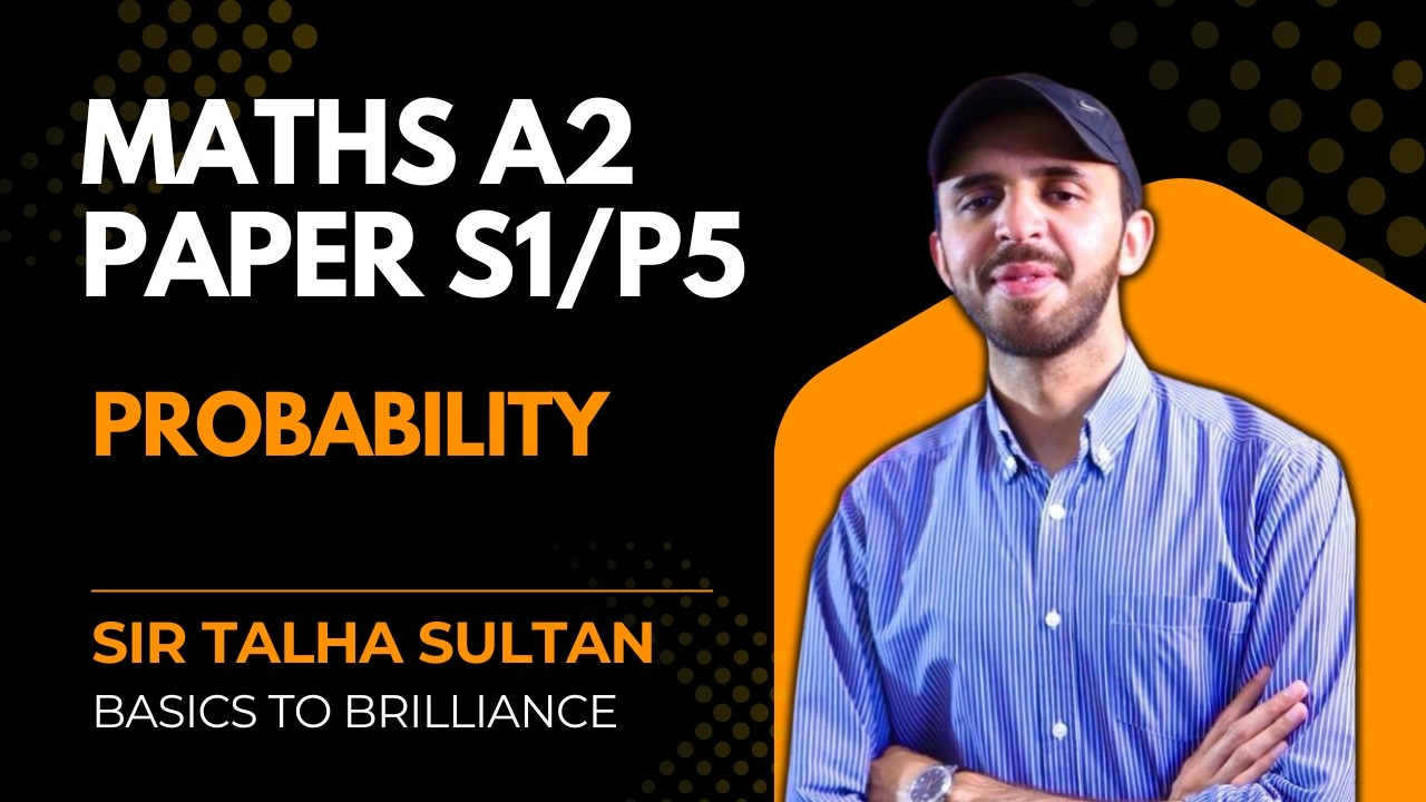 S1 Probability . A levels Maths 9709. Sir Talha Sultan. Lec-9. 9th feb.