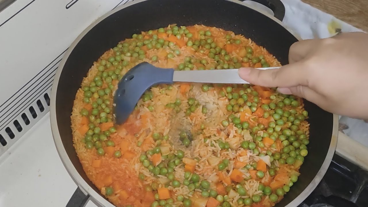 Como hacer arroz rojo