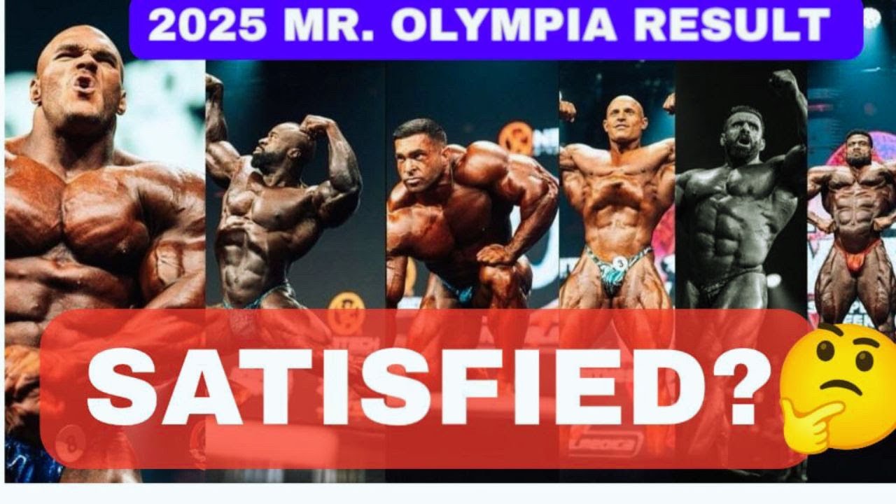 SATISFIED OF 🤔MR.OLYMPIA 2025 RESULT? #bodybuilding #bodybuilder #hadichoopan #olympia #olympia2025 