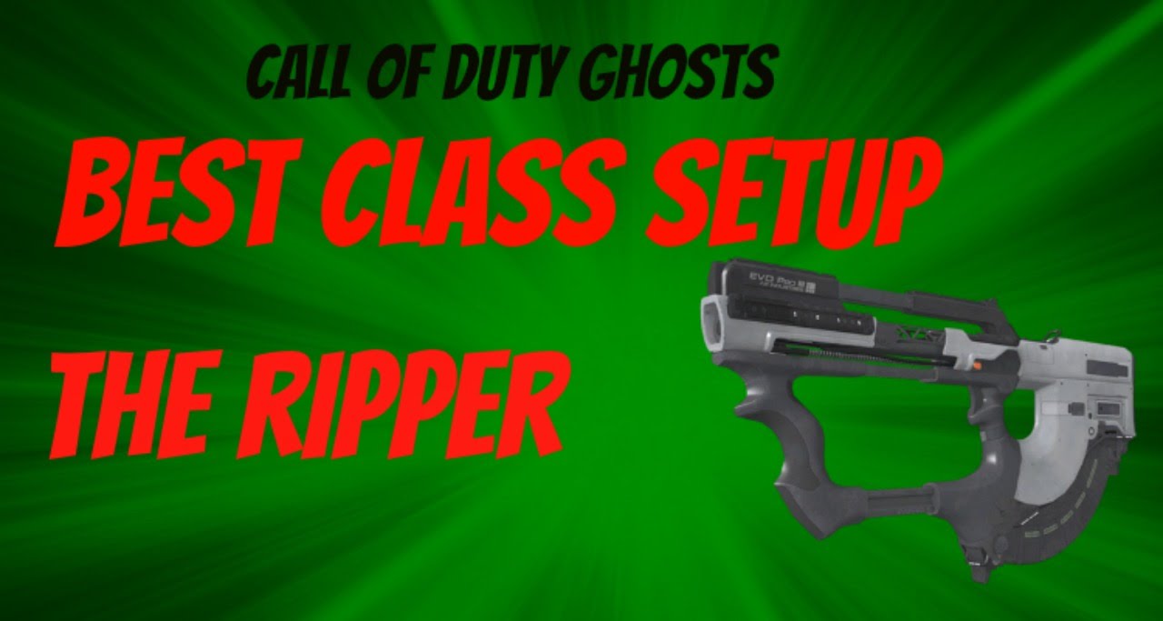 Call of Duty Ghosts: Best Class Setups- The Ripper (Aggressive)
