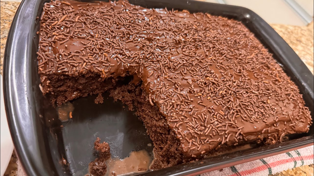 A VÓ FEZ o FAMOSO BOLO de CHOCOLATE QUENTE que Viralizou na internet!!