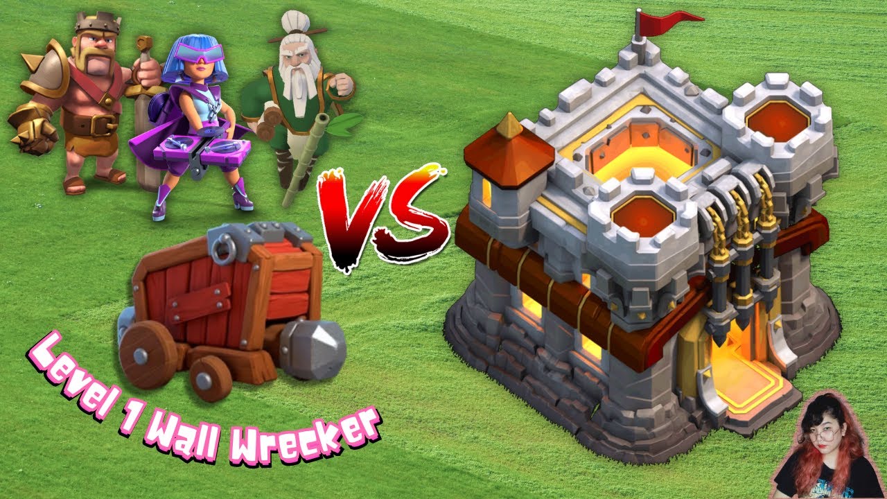 INSANE Level 1 Wall Wrecker's first attack | UNEXPECTED OUTCOME!!!