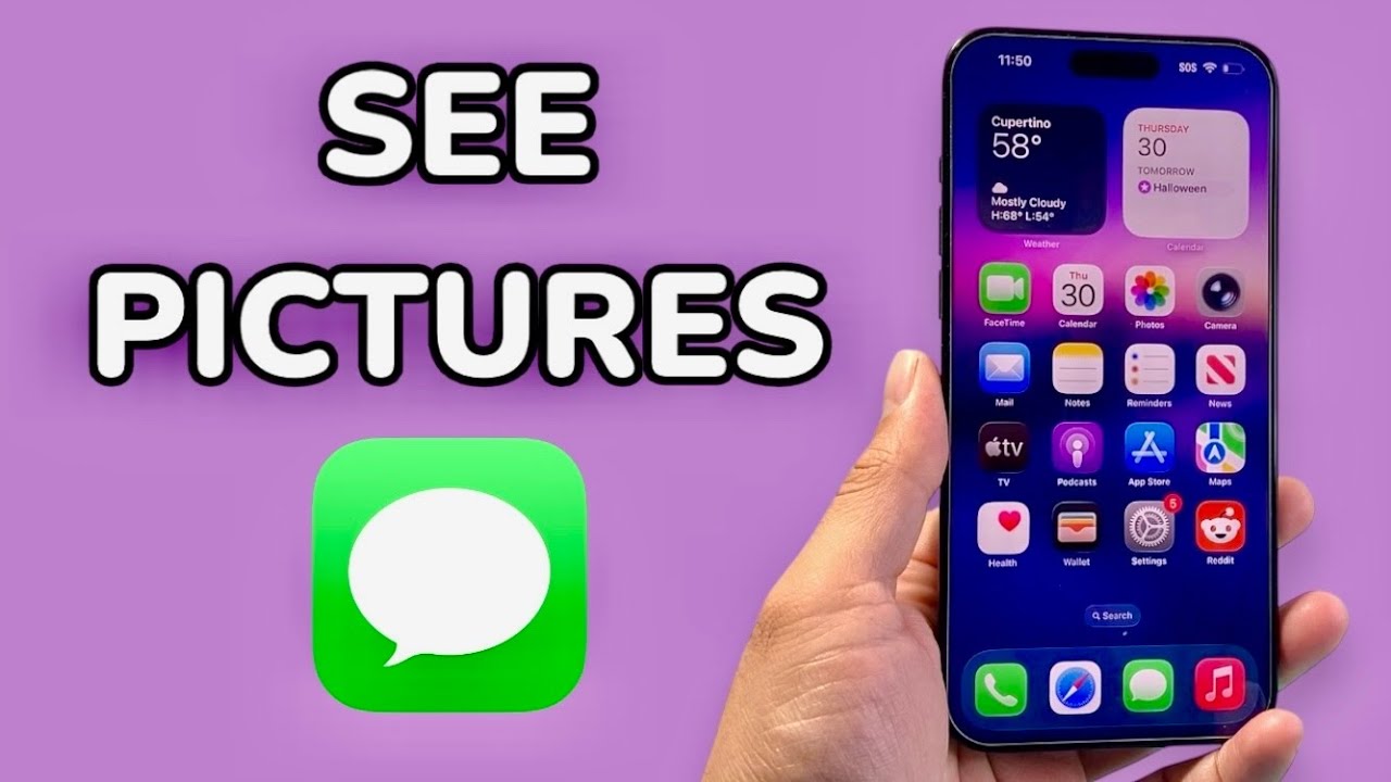 iOS 26: How To See Pictures in Messages