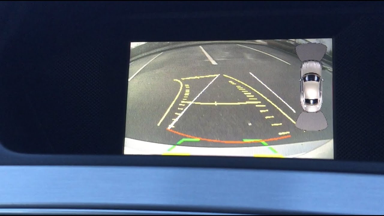 Mercedes-Benz C-Class W204 Audio 20 - Backup Camera Installation