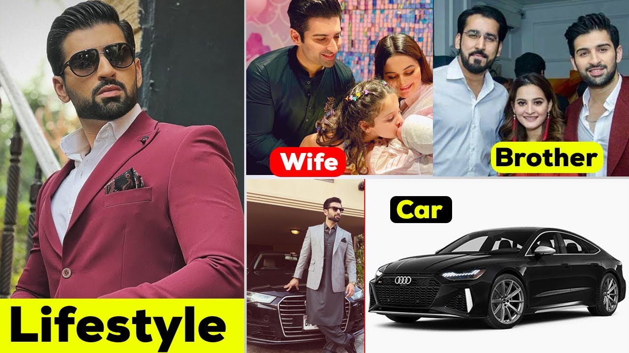 Muneeb Butt Luxury Lifestyle 2024, Biography, Interview, Wife, Income, Drama, Vlogs | Shiddat Drama