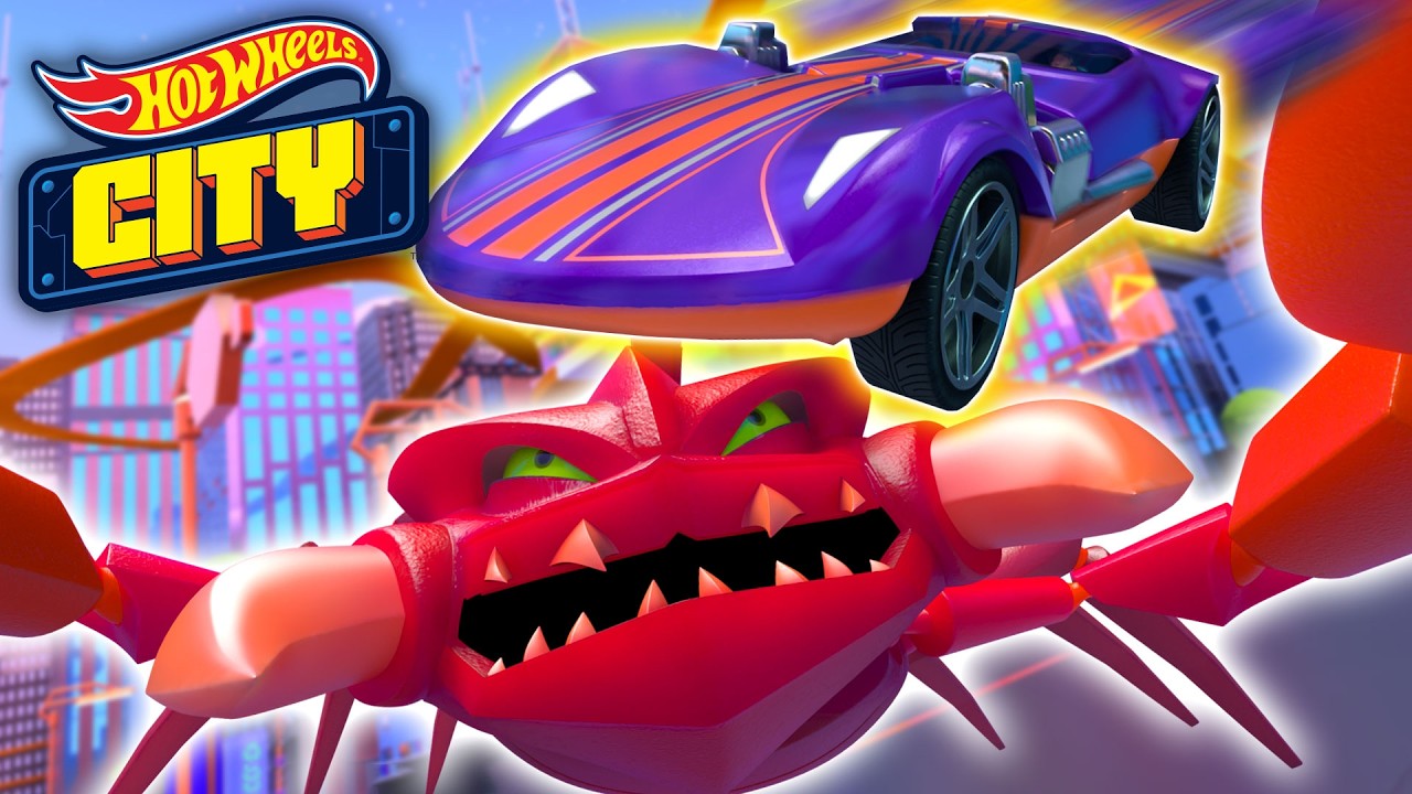Mega-Hai, giftige Zombies & Spionagemissionen in Hot Wheels City!