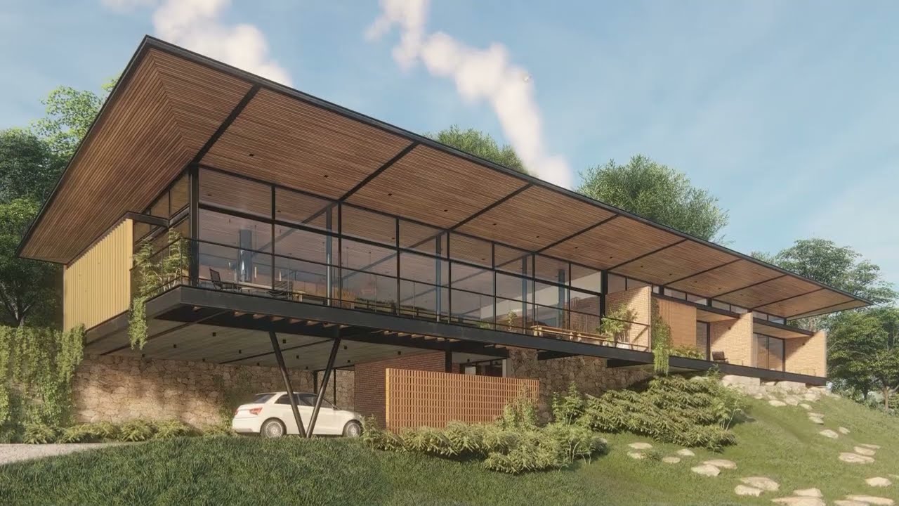 Casa em Cunha | Estrutura metálica