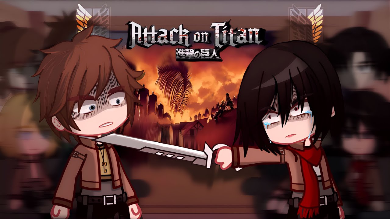Past AOT react to future Eren || ALL PARTS || Gacha react || aot react || GCRV