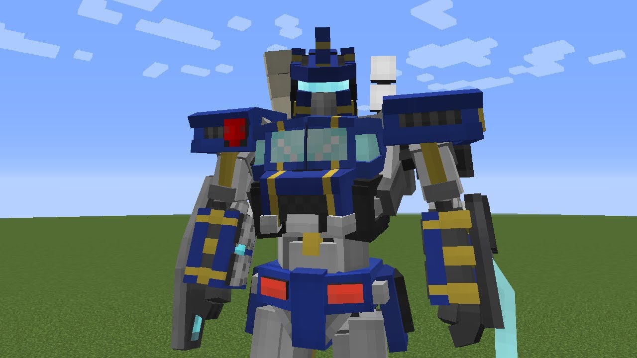 Transformers Revival - Gameplay Preview #1 (Minecraft Mod)