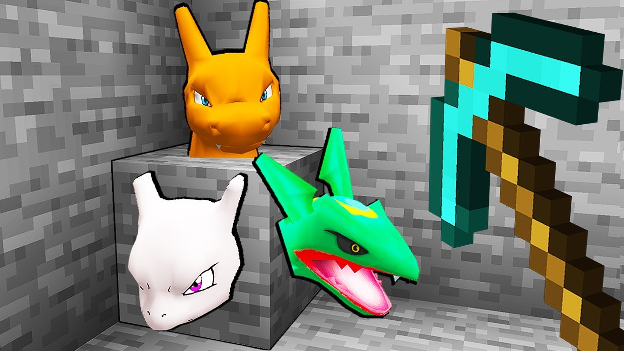 MINERALI DROPPANO POKEMON LEGGENDARI SU MINECRAFT ITA!!