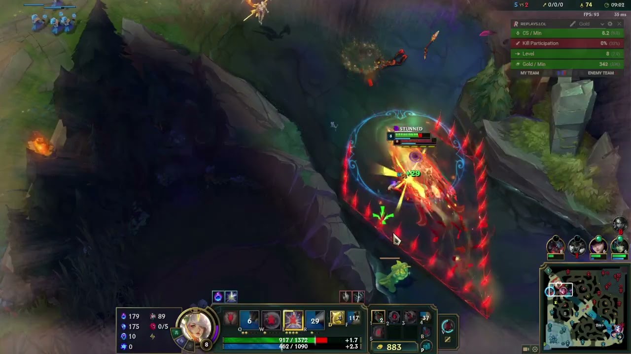 Lux Game 27 (Loss vs Irelia)