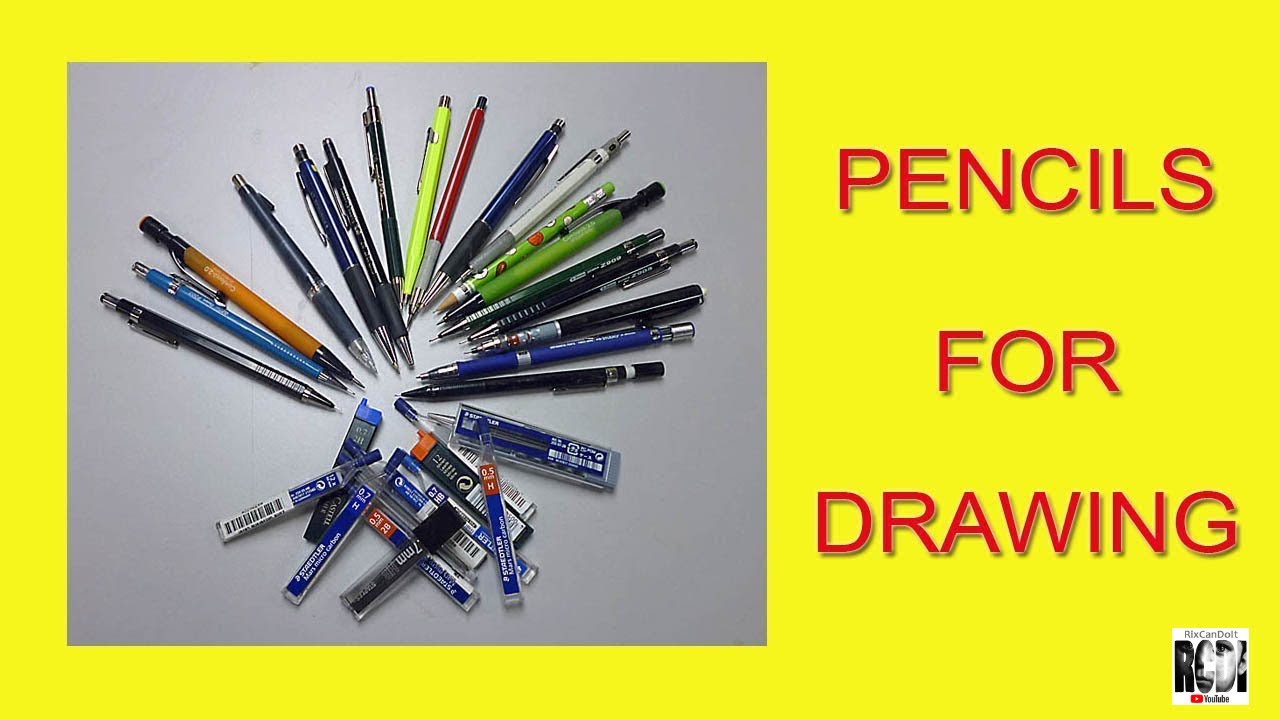 Here Are The Different Types of Pencils for Drawing