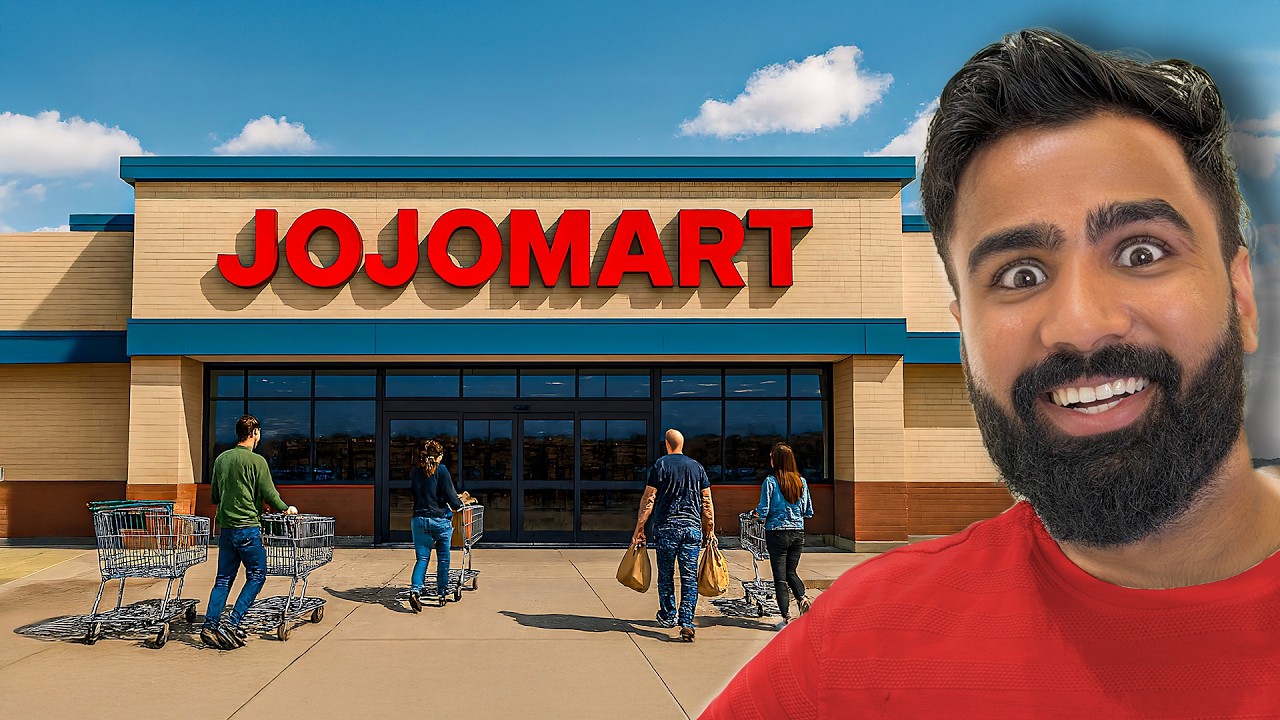 FINALLY I OPENED MY FIRST SUPERMARKET (JOJOMART)