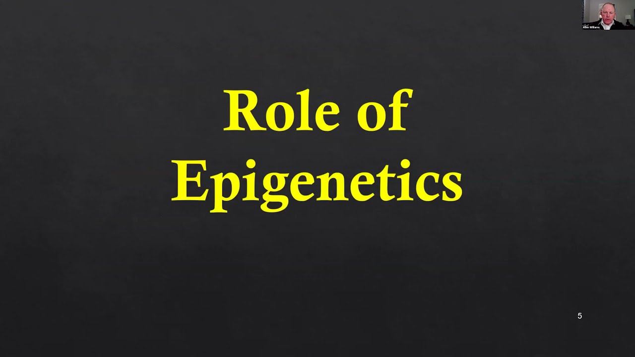 Building Resiliency: Epigenetics with Gabe Brown & Dr. Allen Williams 11-19-21