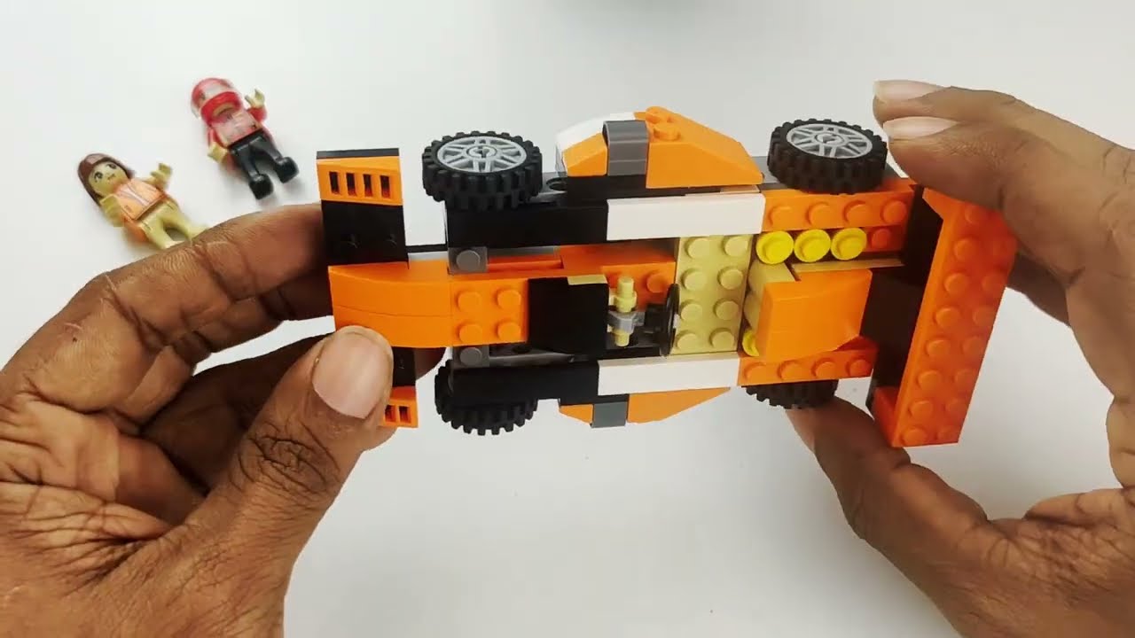 Lego Type Bricks ASMR - The Best Satisfying ASMR Build For Jisi Bricks 3108 Model 3