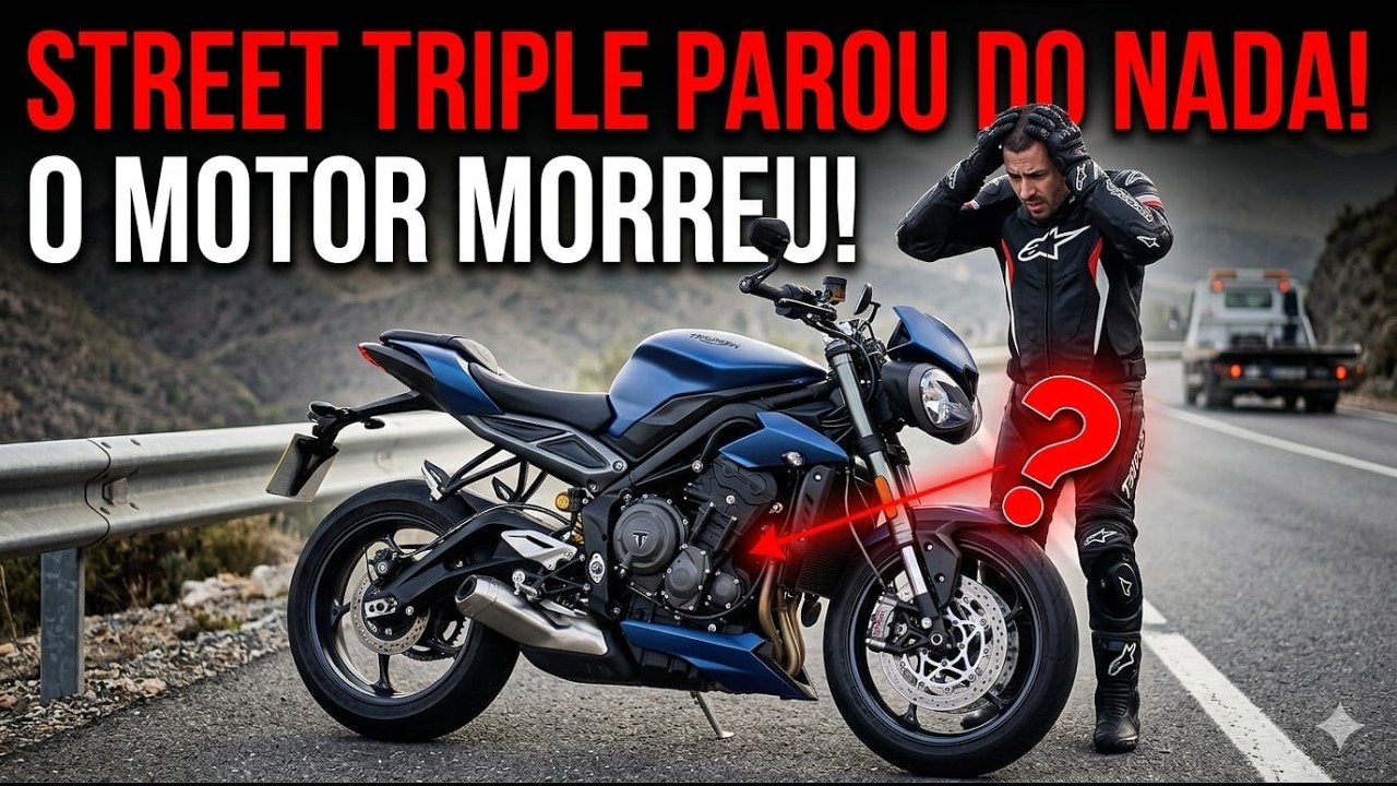 Street Triple 675 - Motor parou do nada.