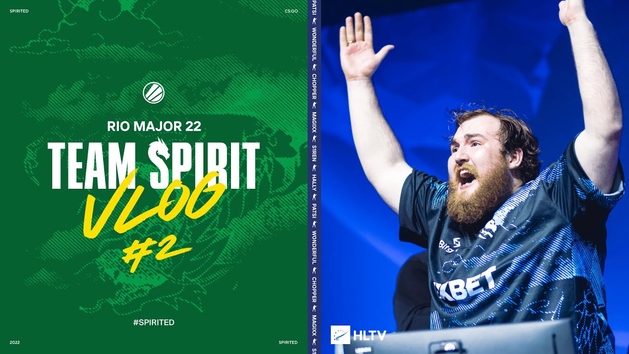 TEAM SPIRIT: IEM RIO MAJOR 2022. VLOG 2.