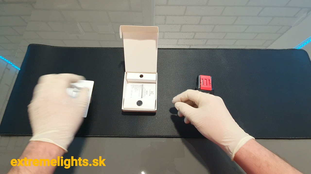 Klarus HC3 - unboxing - extremelights.sk