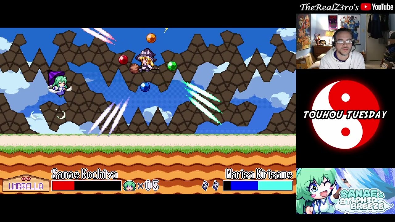 Touhou Tuesday - Sanae's Sylphid Breeze - Hard Mode [Touhou Kirby]