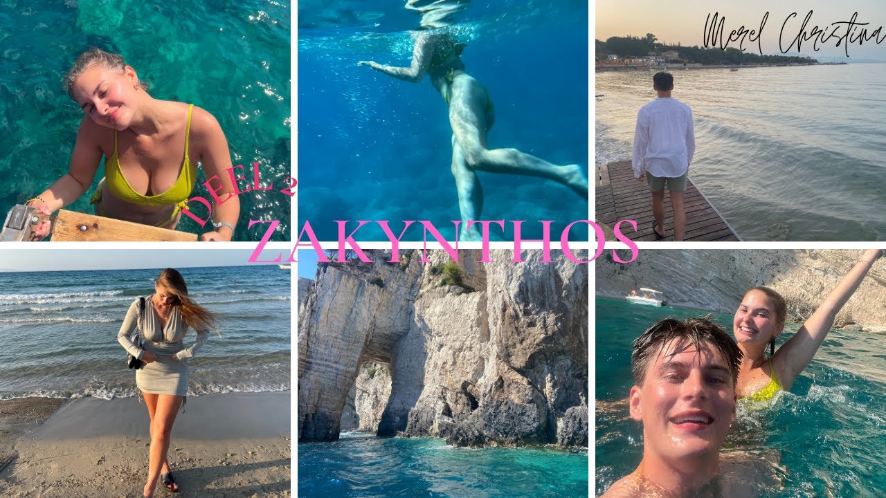 Zakynthos deel 2 🇬🇷🐢🌊Turtle Island, Keri Caves, Waterpark & Midgetgolf