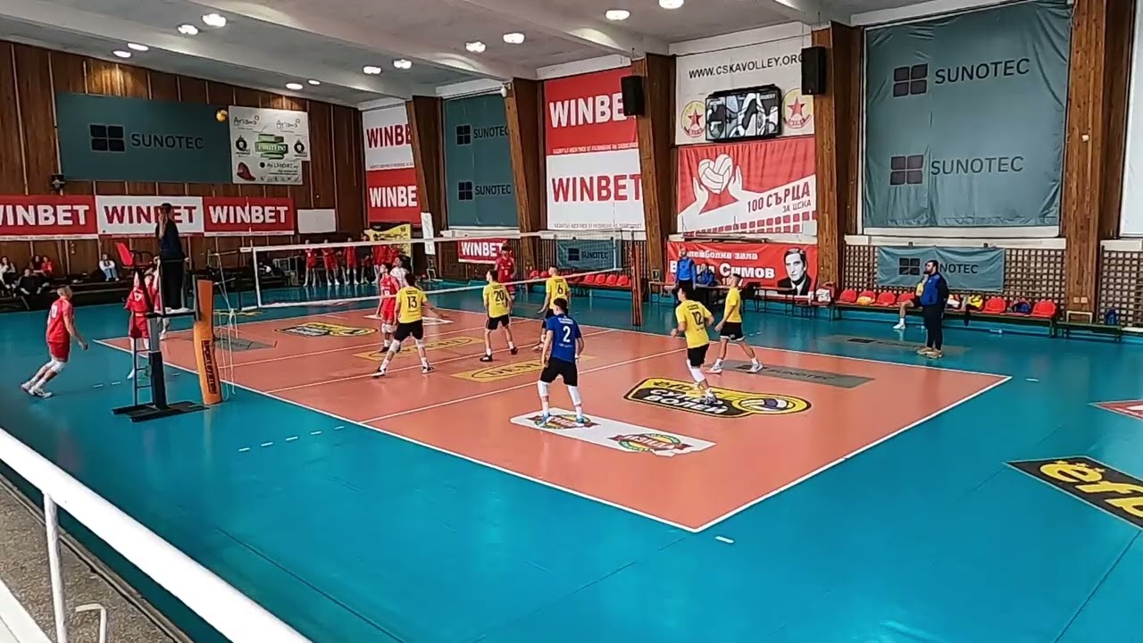 ВК ЦСКА - ВК Софийски университет, 3:0 ( юноши, 22.02.2026 г.)