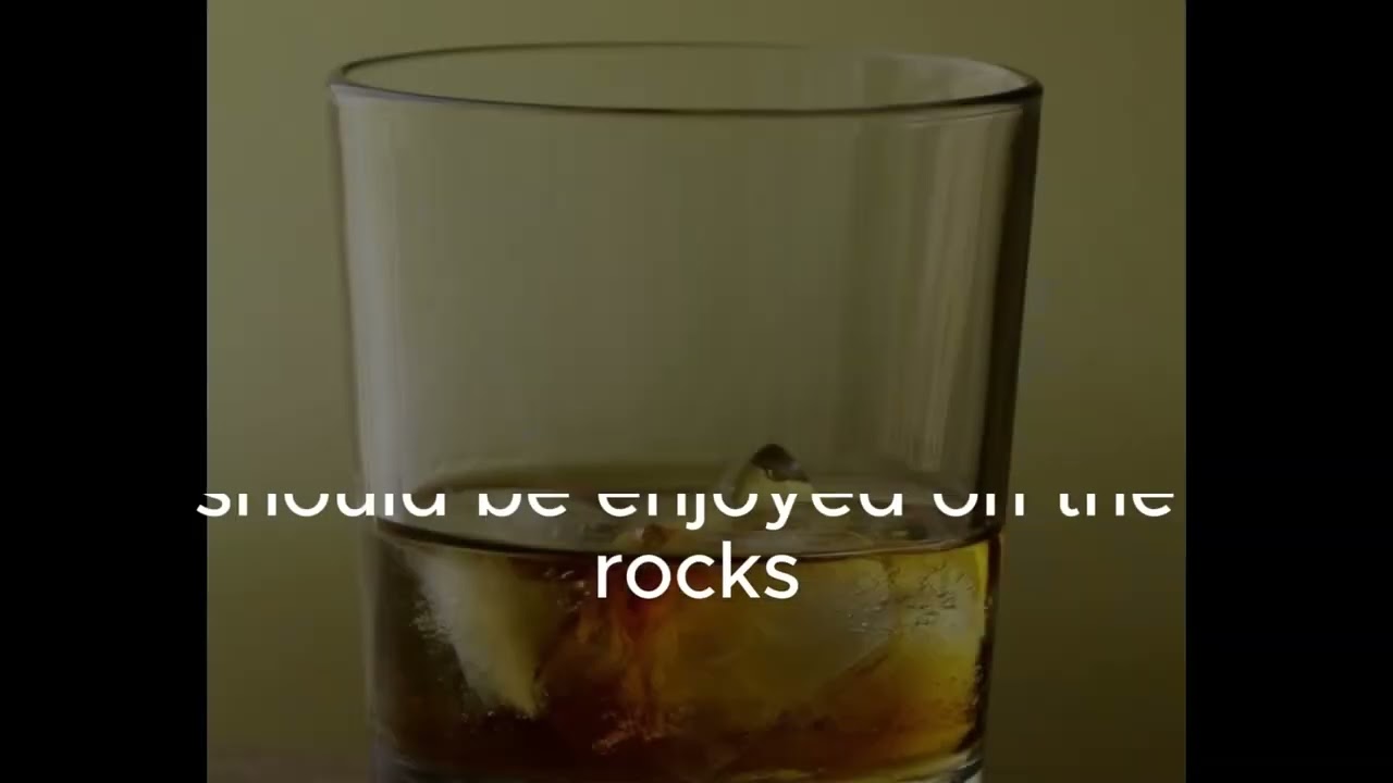 The right way to drink Jameson Whiskey.