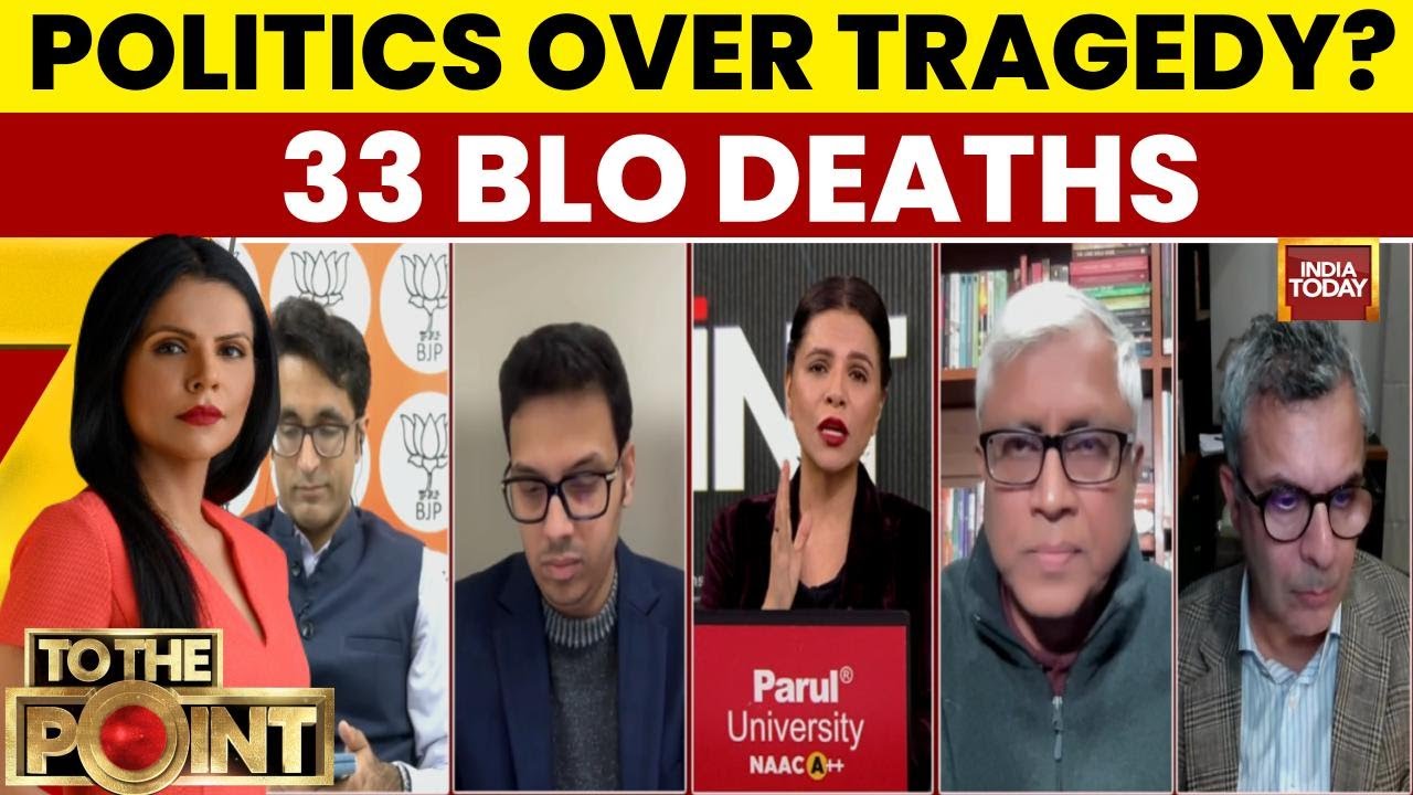 BLO Suicides Row: Political Storm Over EC&rsquo;s SIR Drive