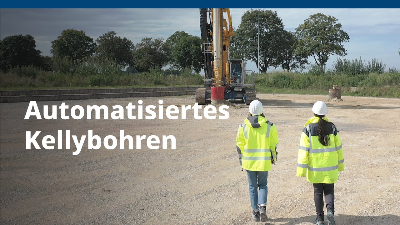 BAUER Maschinen GmbH – Bauen 4.0 | Automatisiertes Kellybohren