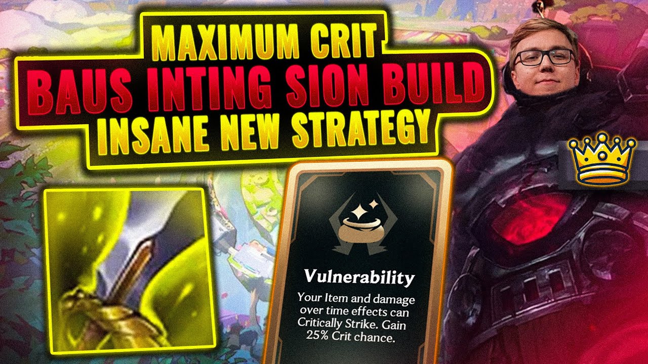 Bausen's Law in Arena: Inting Crit Sion Strategy - Guaranteed Top 2 | League Arena Gameplay