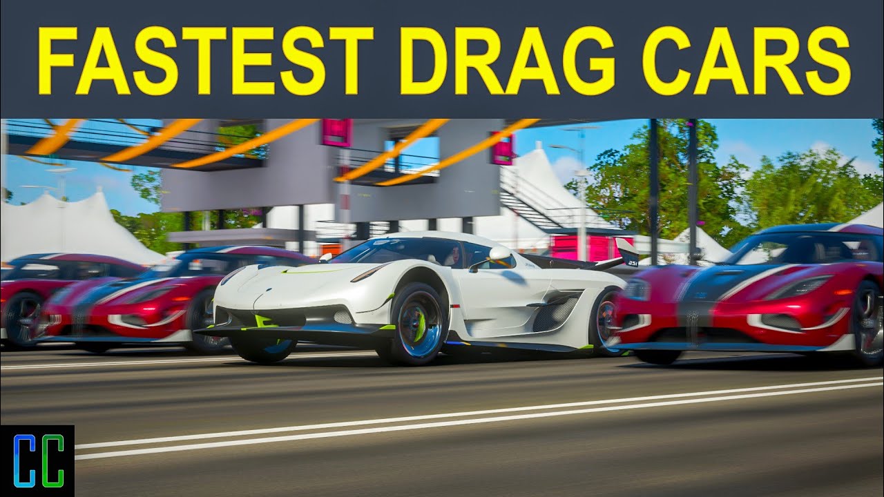 *2021 UPDATED* TOP 30 FASTEST Drag Cars in Forza Horizon 4 l Is The Koenigsegg Jesko Fast Enough?