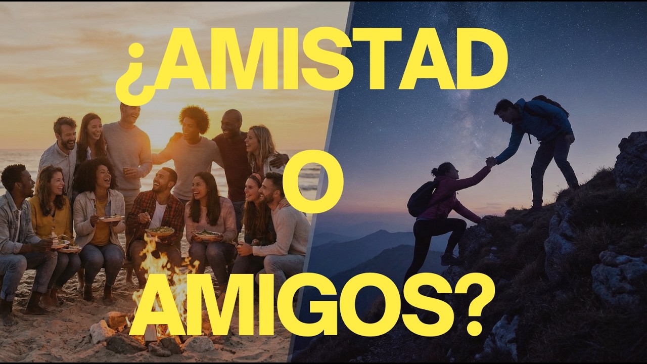 Tienes ¿AMISTAD O AMIGOS?