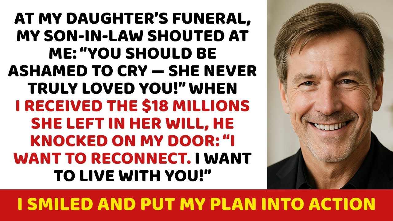At my daughter’s funeral, my son-in-law shouted at me: “You should be ashamed to cry — she never...