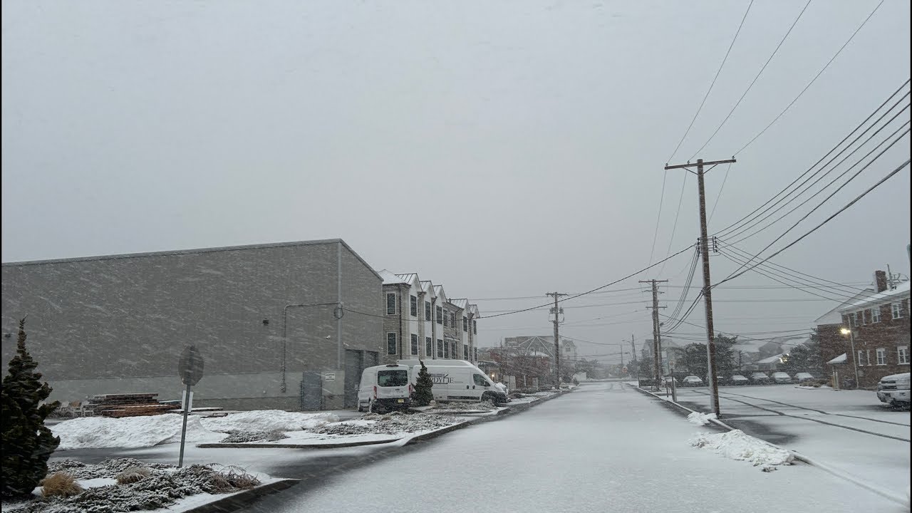 Blizzard Warning in New Jersey &ndash; Real Time Conditions & Emergency Response