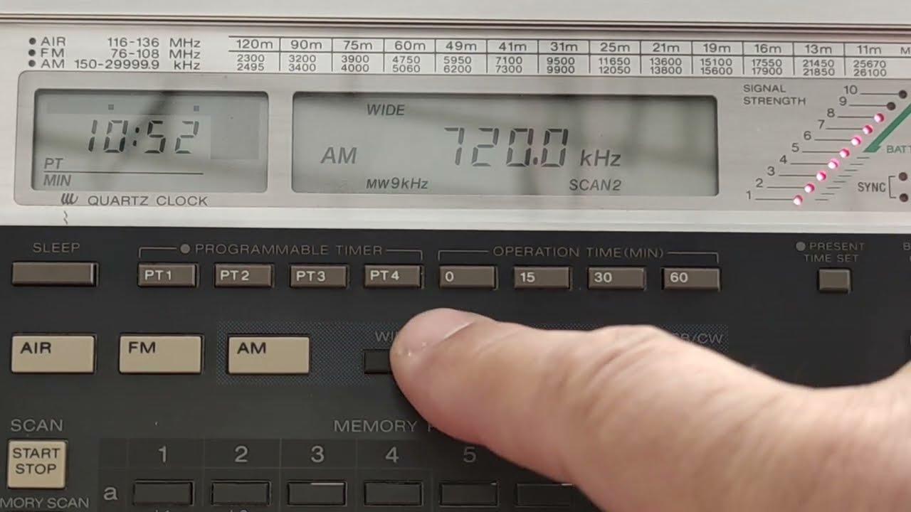 720 кгц. Radio Romania Actualitati. 14 квт. Дневной прием.