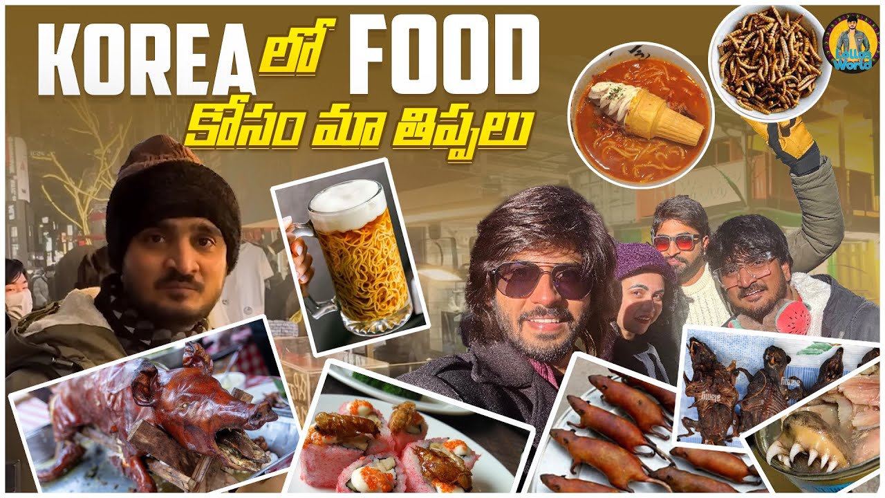 Korea లో food కోసం మా తిప్పలు🥲 | Lolla's World |