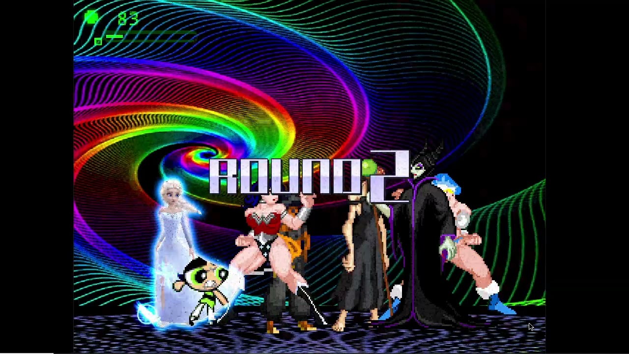 Mugen Battle #3222: Team Buttercup vs Team Maleficent