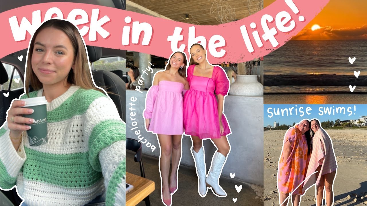 [weekly vlog] bachelorette party, being delulu & book club prep