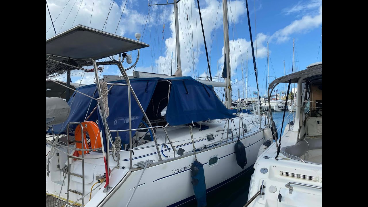 Oceanis 50 a vendre aux Antilles