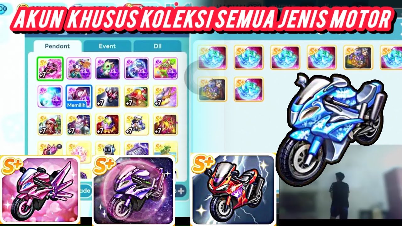 KOLEKSI SEMUA PENDANT MOTOR !!! - LET'S GETRICH