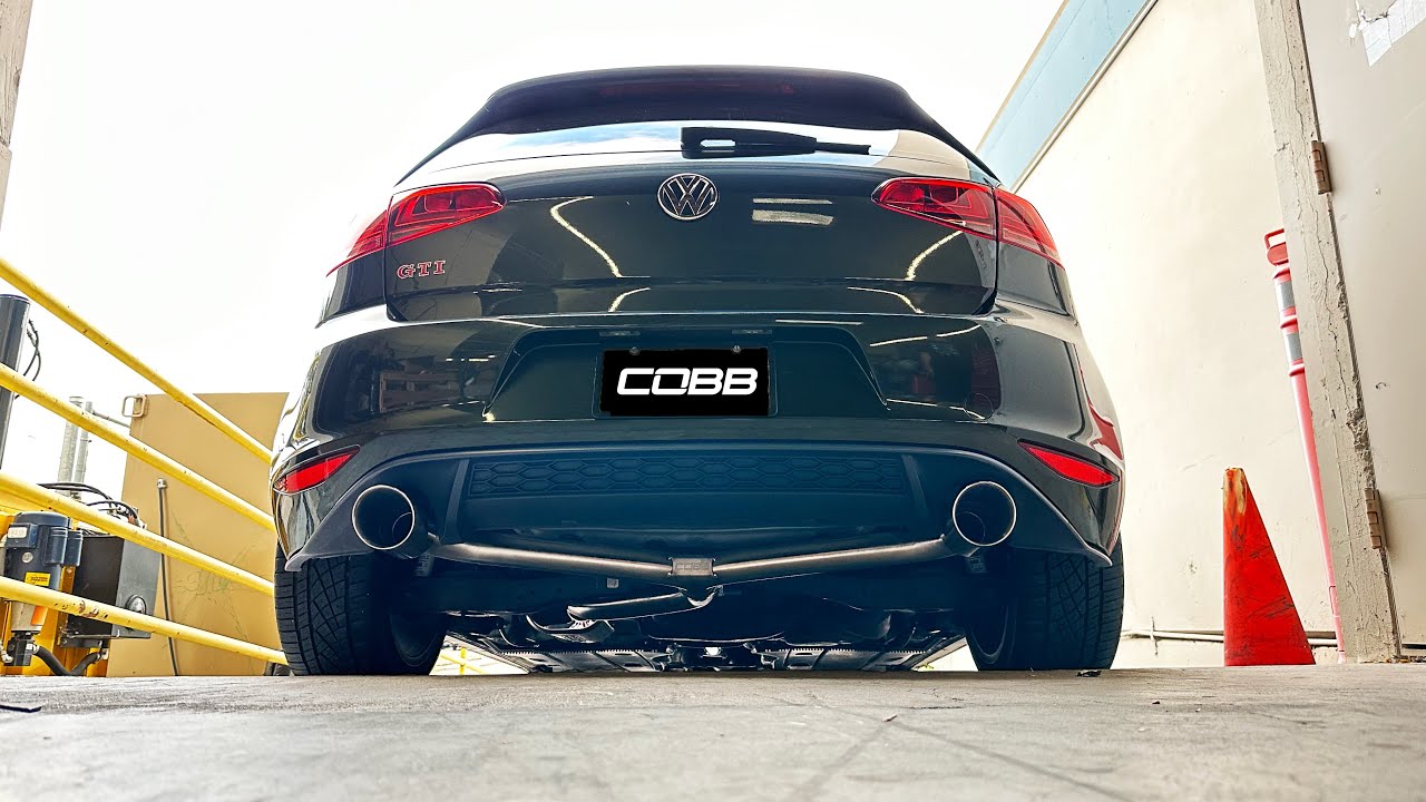 Идеальный ежедневный выхлоп для MK7 GTI? Выхлопная система Cobb Cat-back