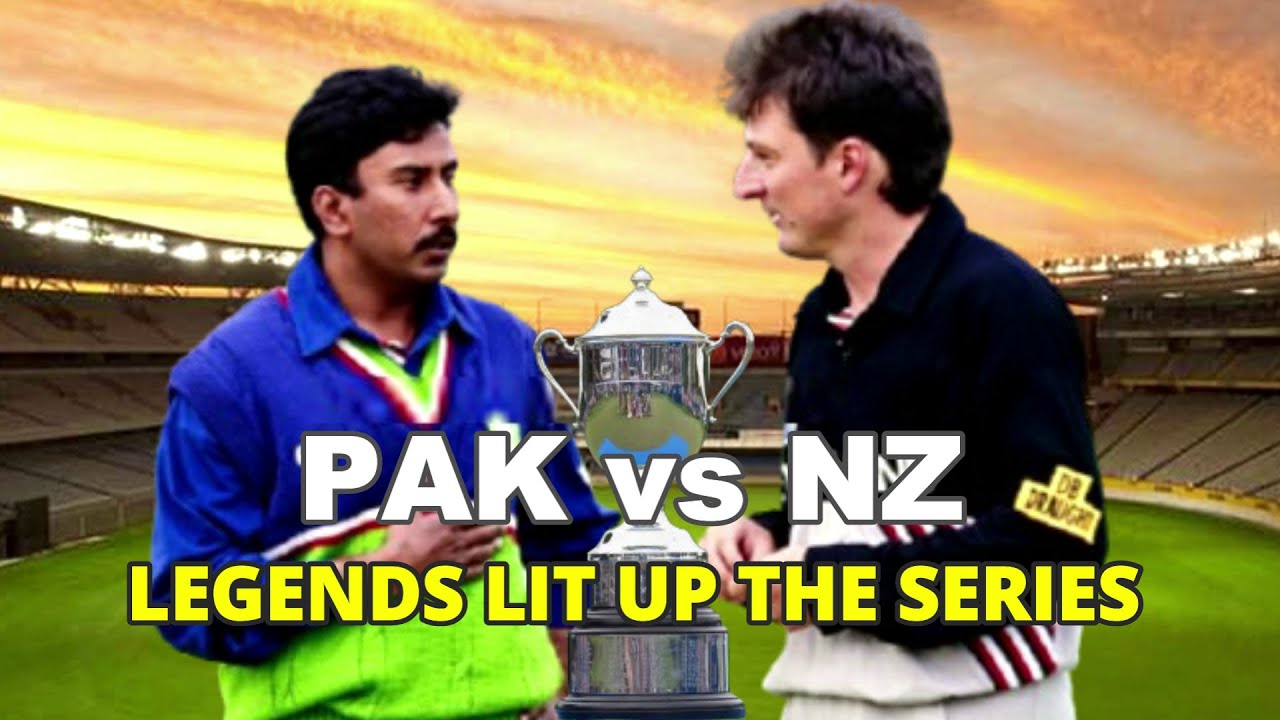 Legends Waqar, Wasim & Saeed Anwar Lit Up The Series | Pakistan’s 1994 tour of New Zealand