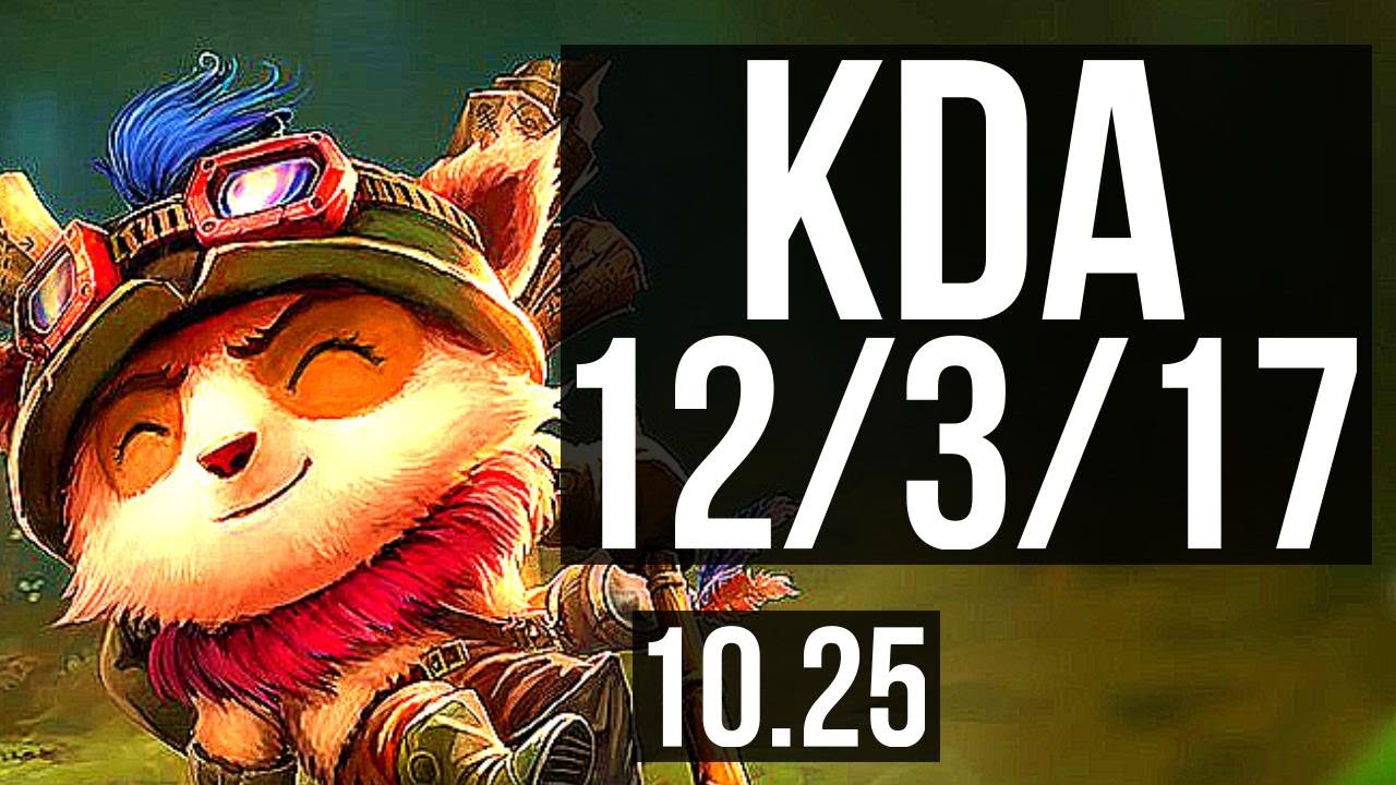 TEEMO vs AATROX (TOP) | 12/3/17, 900K mastery, 300+ games | EUW Diamond | v10.25