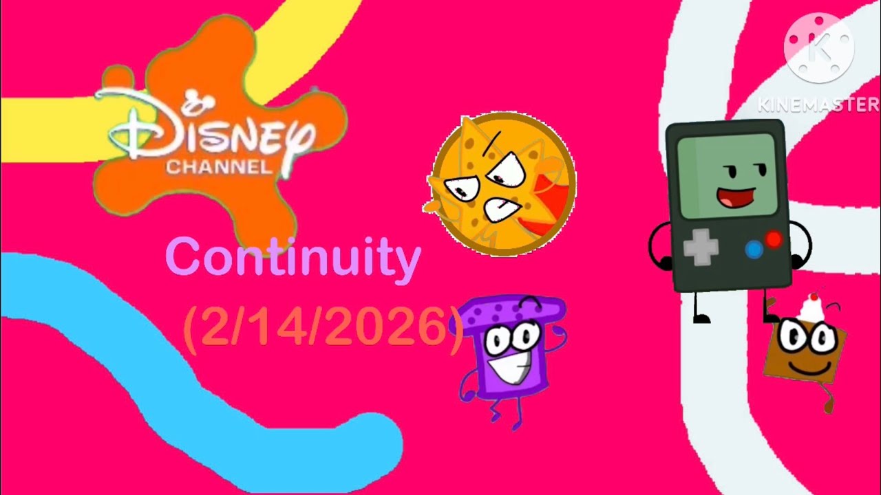 Disney Channel Valentine’s Day Continuity (2/14/2026)   ( Premiere Muffin and Cake Saves the World 