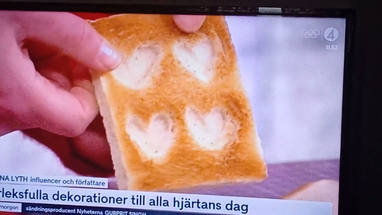 Gör hjärtan av bröd så häftigt till alla hjärtans dag ♥️♥️
