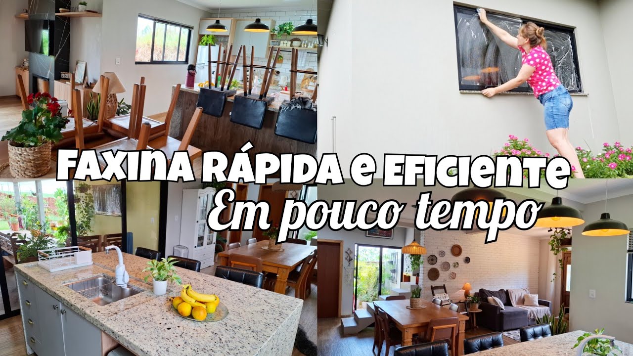 👉 FAXINA RÁPIDA e EFICIENTE 🧼✨ Casa Limpa e Cheirosa em Pouco Tempo, Limpeza e organização do lar