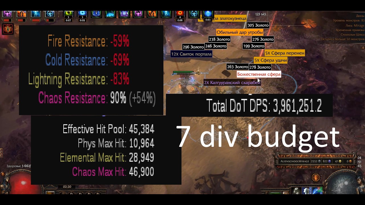 Arc ignite 3.28 showcase NON META. Very tanky budget version.