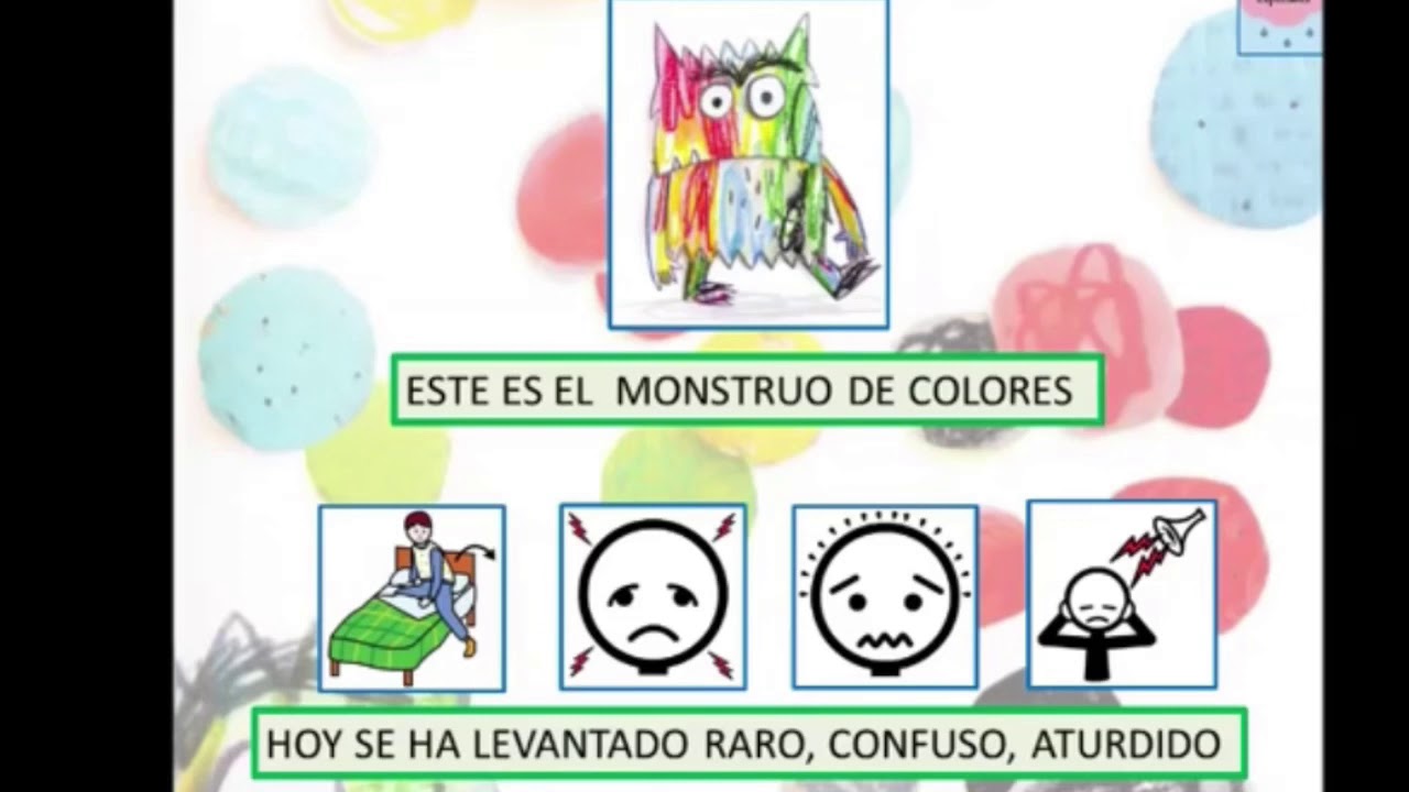 EL MONSTRUO DE COLORES - VIDEOCUENTO CON PICTOGRAMAS