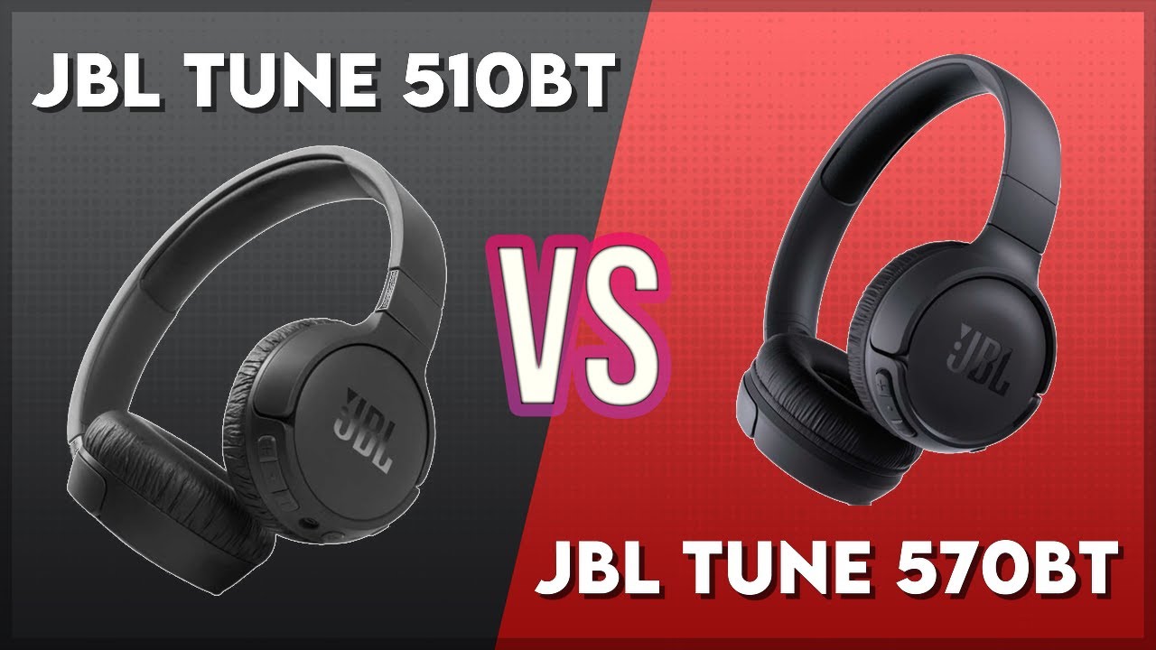JBL Tune 510BT vs JBL Tune 570BT Technical Comparison